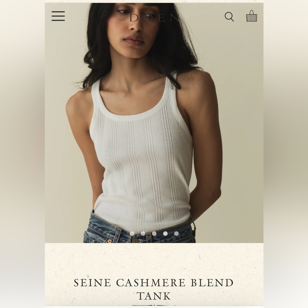 Dôen Seine Cashmere Blend Tank
